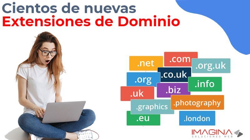 Nuevas extensiones de Dominio listas para Registro